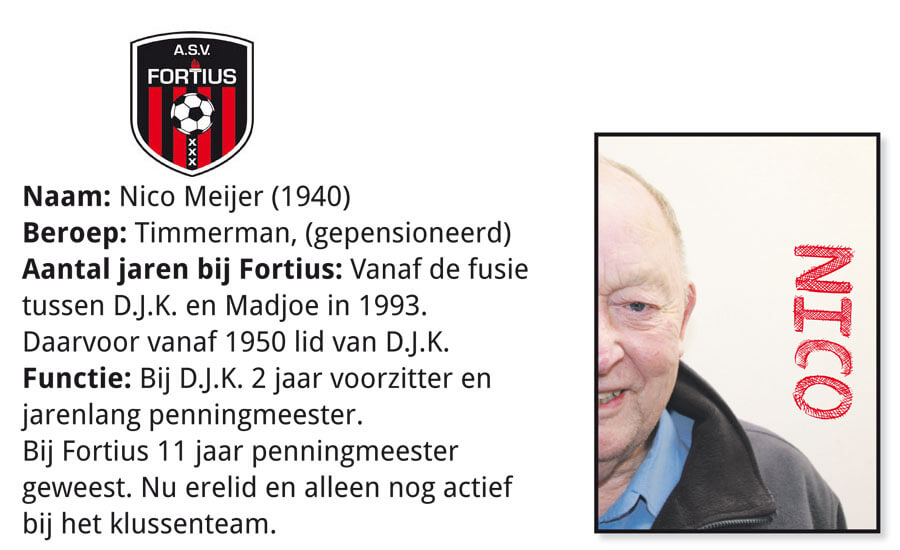 25 jaar Fortius – Nico Meijer
